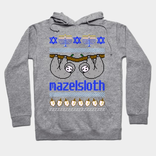 Mazelsloth! Hoodie by Xanaduriffic